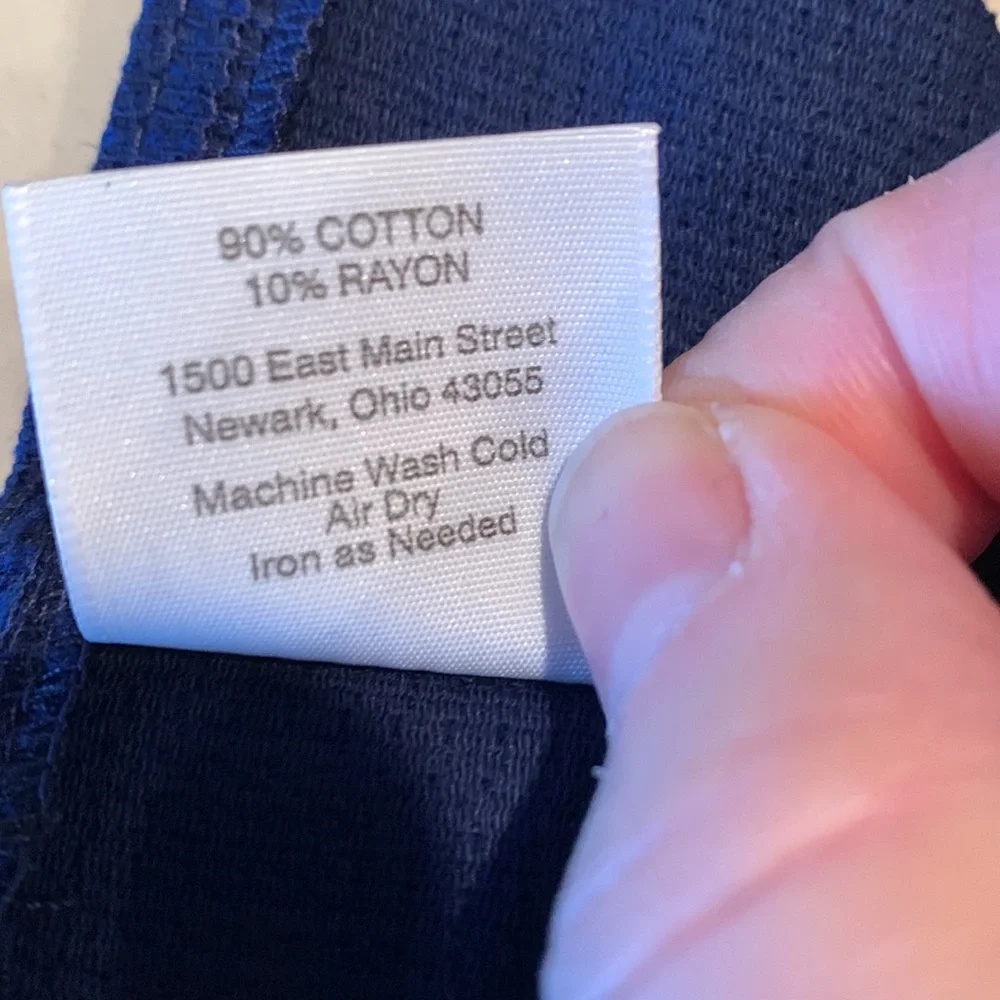 Longaberger Fabric Liner For The Mulberry Basket. Color is Indigo. New